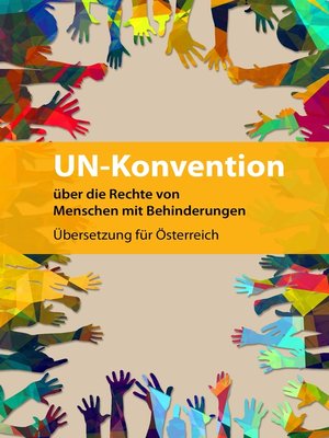 cover image of UN-Konvention über die Rechte von Menschen mit Behinderungen